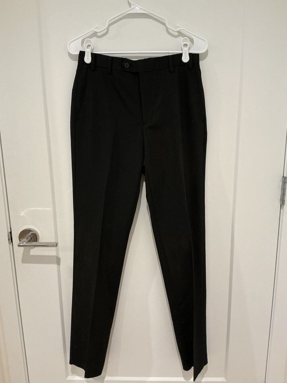 Suitshop Black Suit Pants Men's Size 28 S NWOT